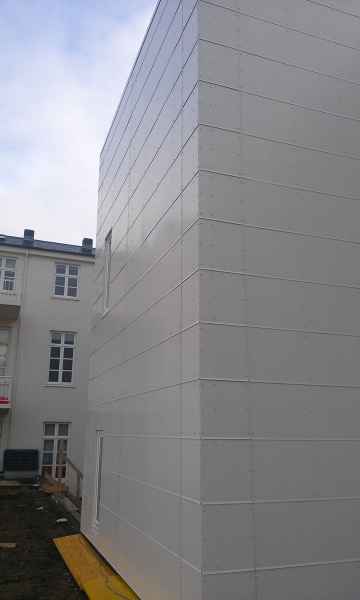 Lyftuhús við Landspítala Hringbraut 4