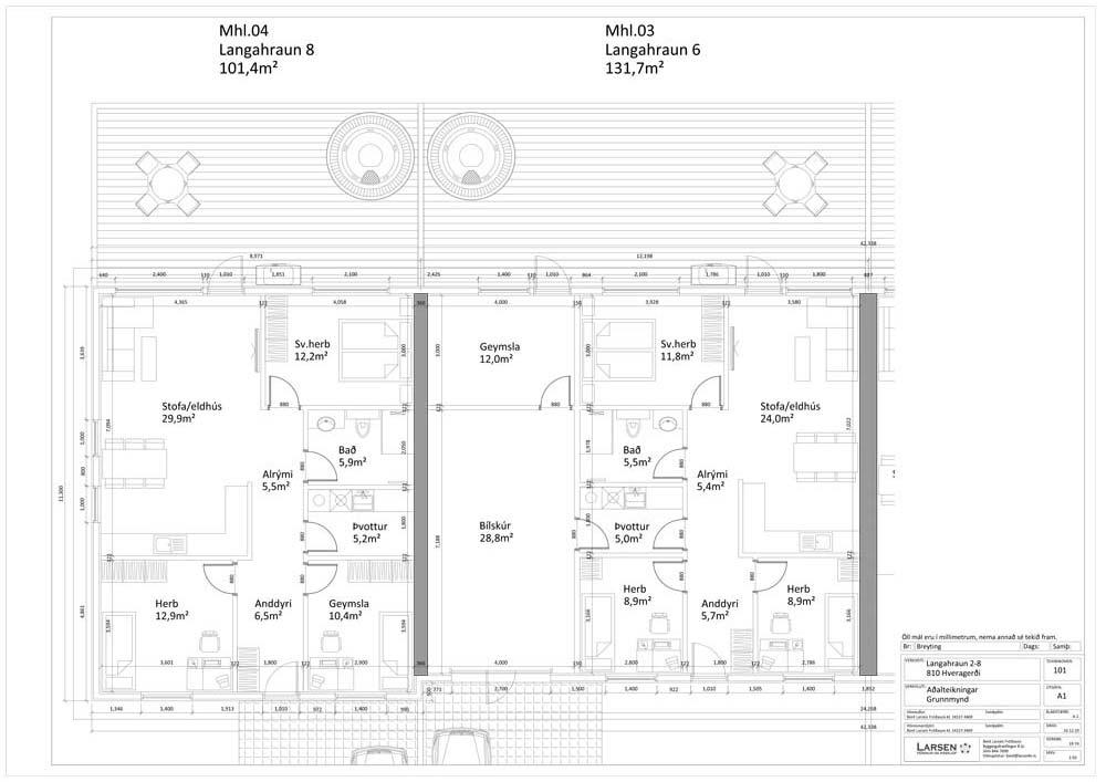 Raðhús í Hveragerði 3